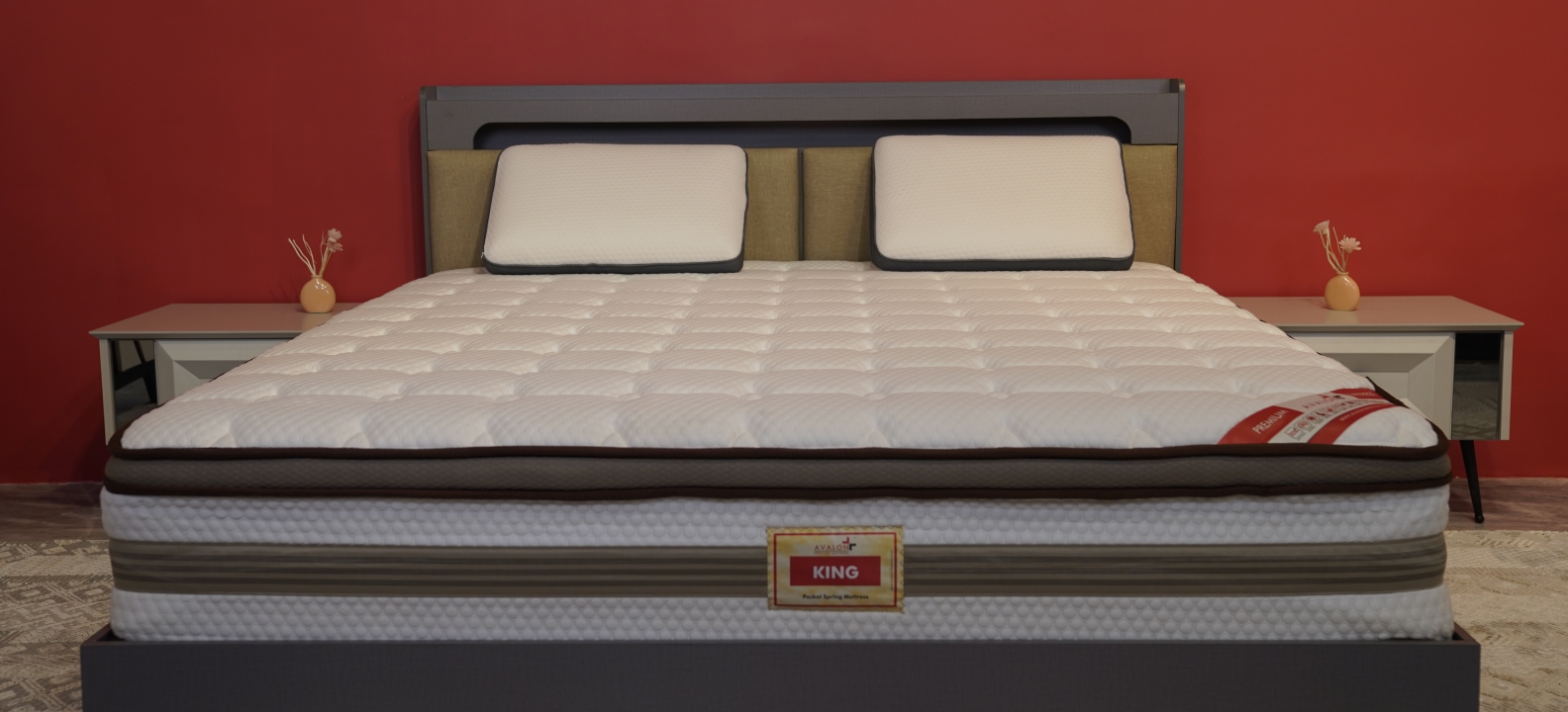 King mattress layers